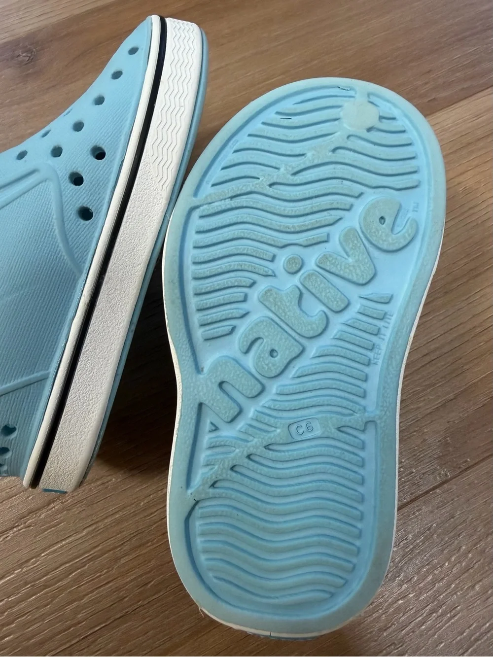 Native Shoes Miles Kids Slip-On Water Shoes, Size 6